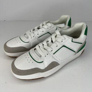 Steve Madden Womens Size 6.5 Papaya Sneakers White/Green/Gray Comfort Shoes